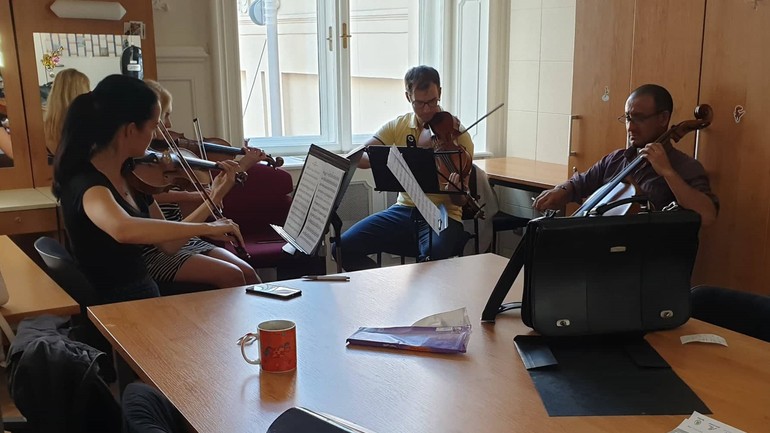 Filharmonici - sláčiky