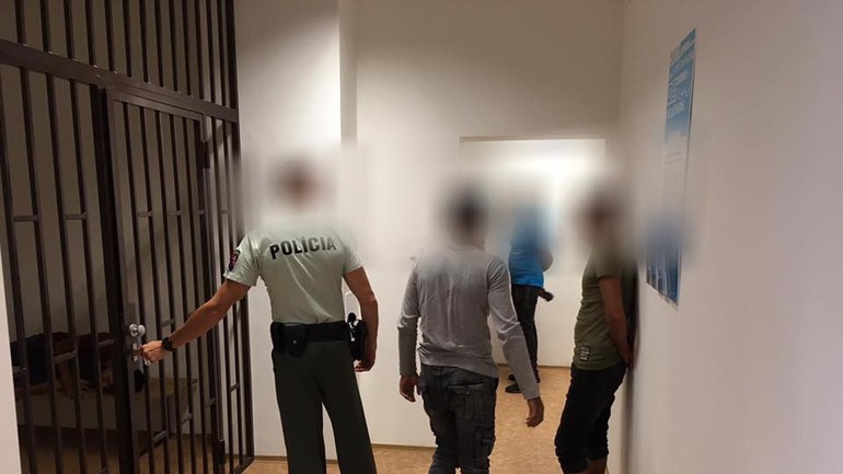 Zadržaní imigranti