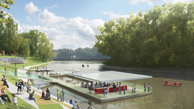 V rámci projektu karloveské rameno má vzniknúť pontónové kúpalisko - Promenada1