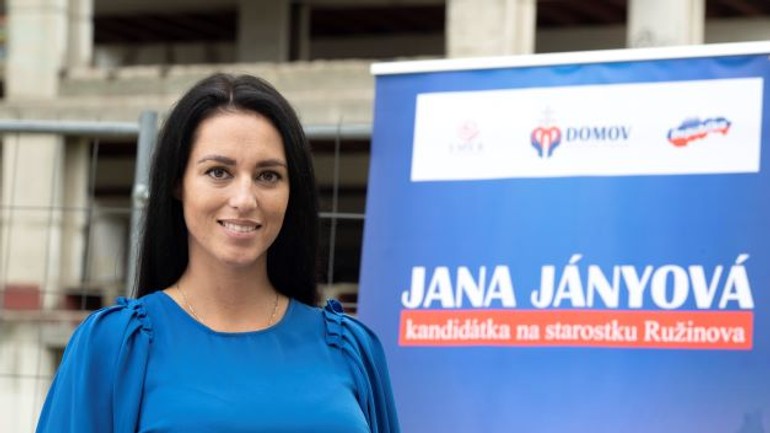 komunálne Ružinov kandidátka Jányová