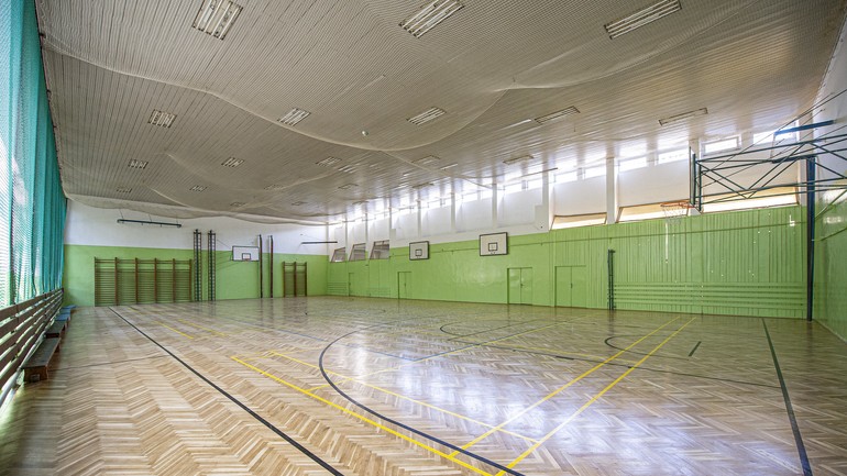 Nová podlaha v telocvični na SOŠ technickej v Petržalke