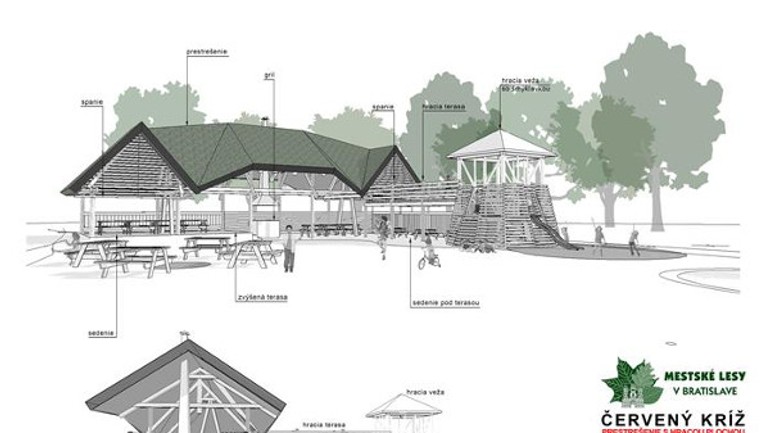 Červený kríž bude mať nový altánok - cerveny_kriz_altanok