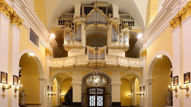  Organ v kostole Navštívenia Panny Márie