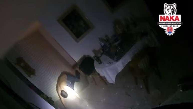 Zásah NAKA v Záhorskej Bystrici