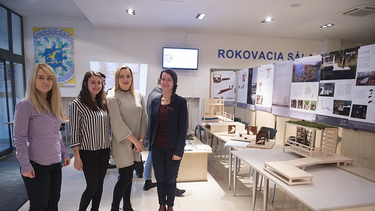 Študenti STU navrhli rekreačnú infraštruktúru pre obce na Záhorí