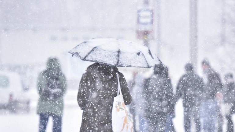 Sneženie v hlavnom meste
