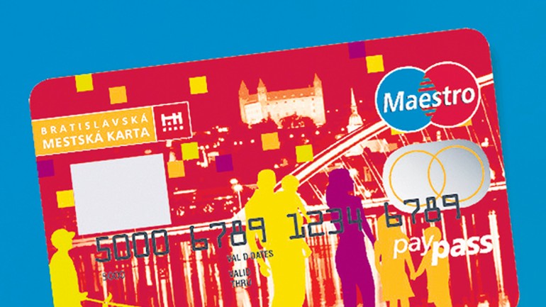 Bratislavská mestská karta má fungovať od januára - Karta1