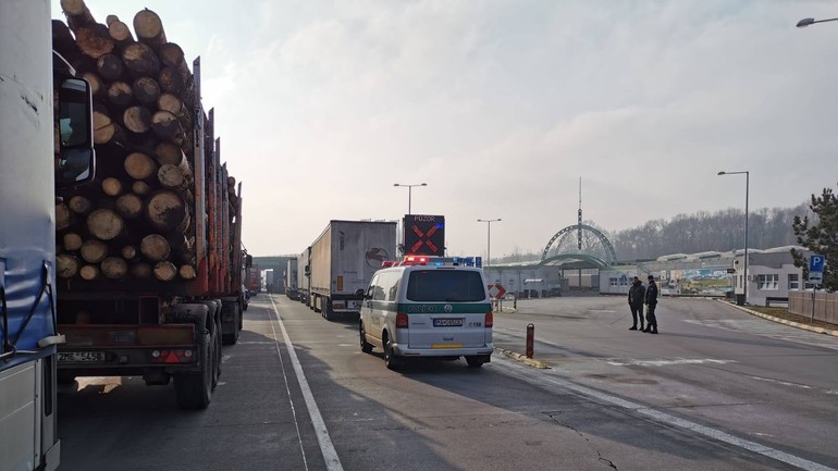 kamióny diaľnica Rusovce Rajka