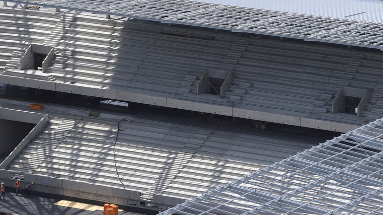 Národný futbalový štadión - výstavba