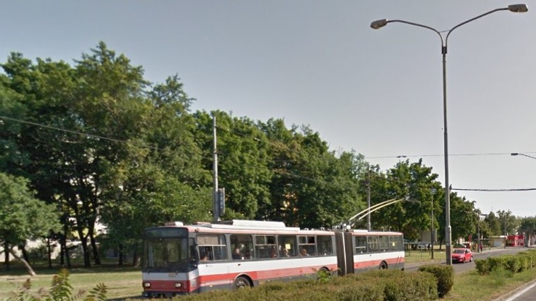 Trolejbus na Dolných honoch