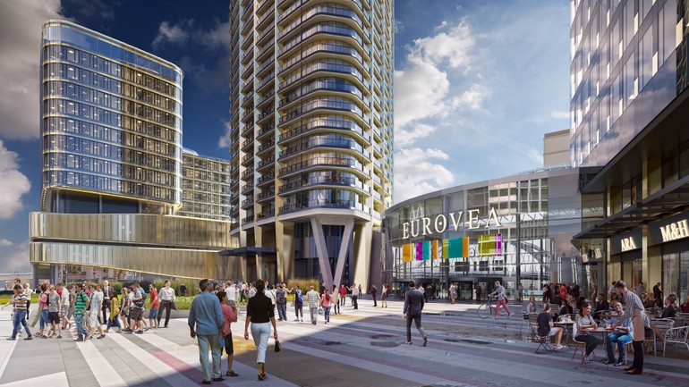 Vizualizácie Eurovea 2