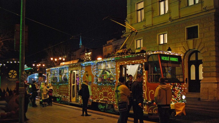 Vianočná električka