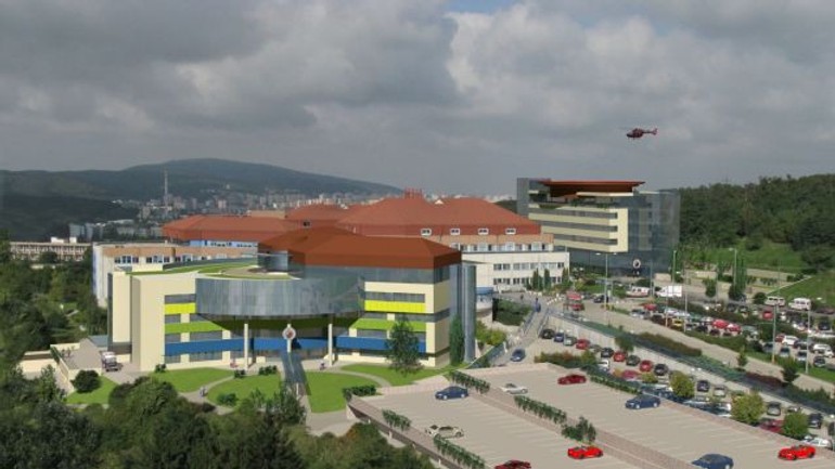 Výstavba Detského kardiocentra