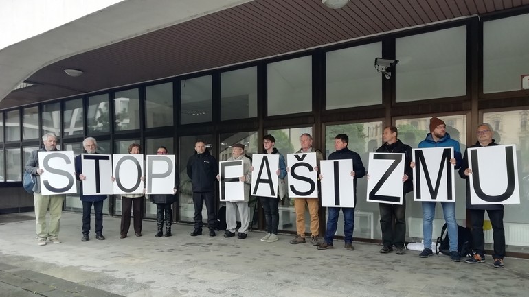Protest Stop fašizmu