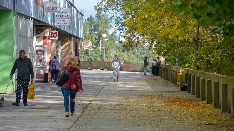 Terasa na Beňadickej ulici