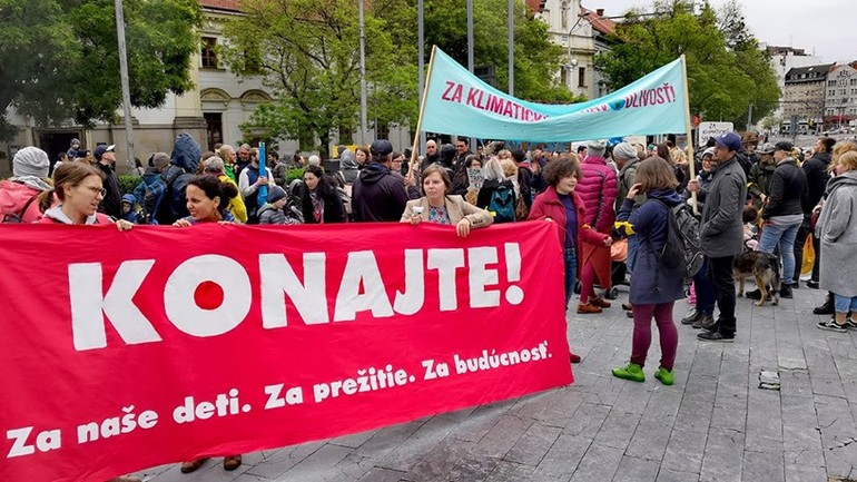 Klimatický pochod rodičov