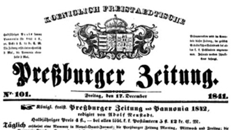 Mladé dámy sa museli učiť aj móresom - pressburger_zeitung