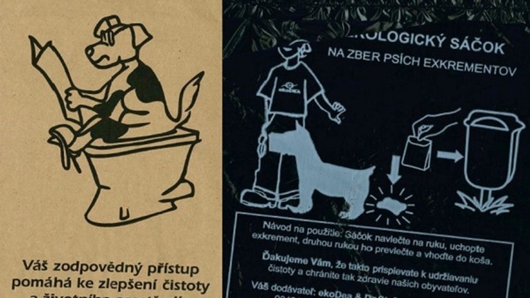V karlovej vsi budú na psie exkrementy papierové i plastové vrecká - vrecko fb karlovka