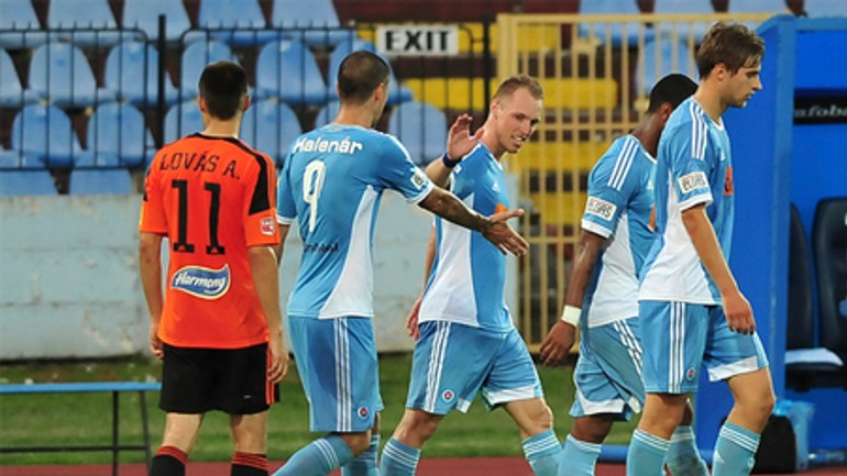 Futbalisti slovana bodujú naplno - vo fortuna lige aj v lige majstrov - skslovan