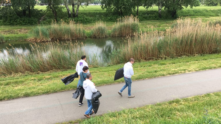 Čistenie Chorvátskeho ramena