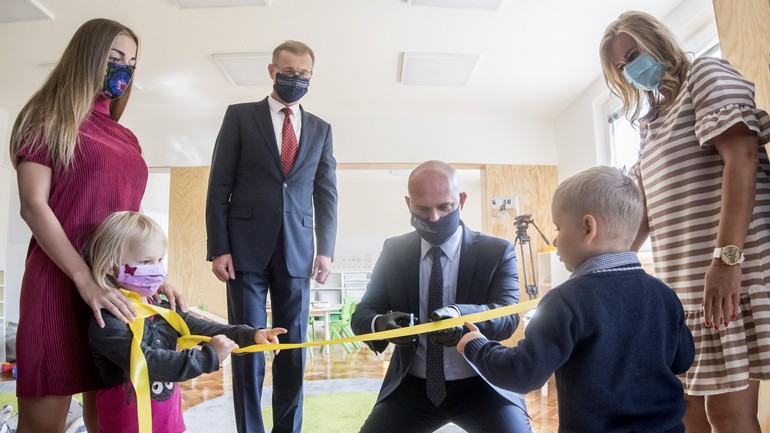 Otvorenie materskej školy STUbačik