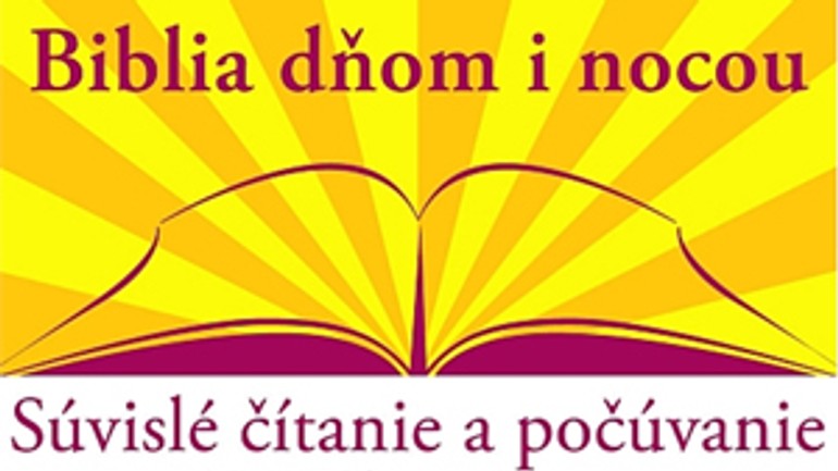 V pondelok sa v bratislave začalo nepretržité čítanie biblie - Biblia dnominocou