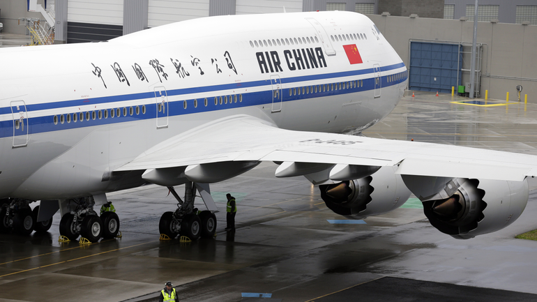 Letisko Viedeň lietadlo Air China