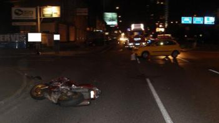 Polícia hľadá svedkov nehody motocyklistu s autom - Nehoda1