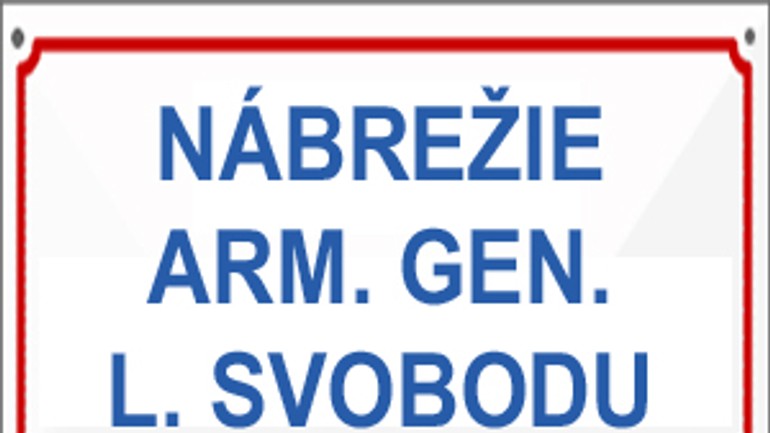 Názov nábrežia po svobodovi je zarážajúci - Nabrezie svobodu