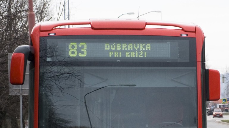 Mercedes-Benz CapaCity  linka autobusu 83