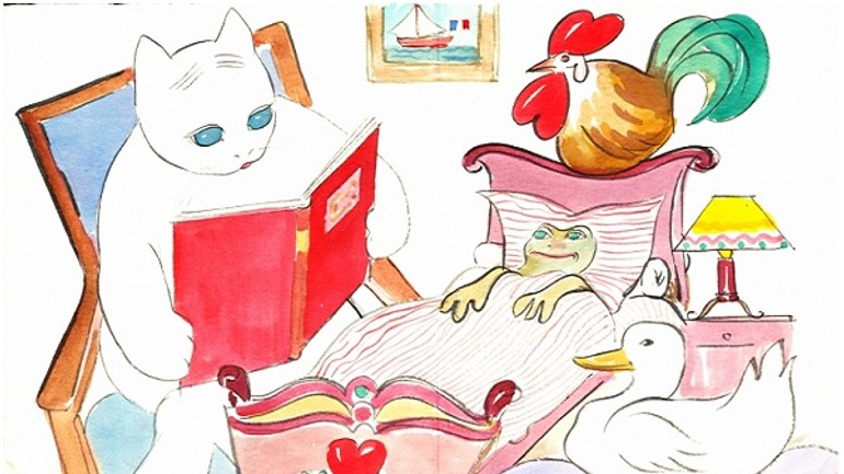 V gmb sú prvýkrát zverejnené maľované listy i. weinera-kráľa dcére do paríža - rozpravky pre elise