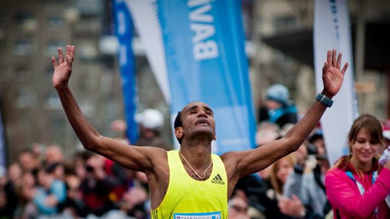 Bratislavský maratón vyhral etiópčan erkolo - Maraton1