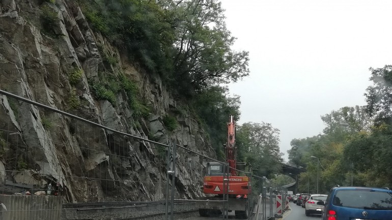 Práce na Devínskej ceste