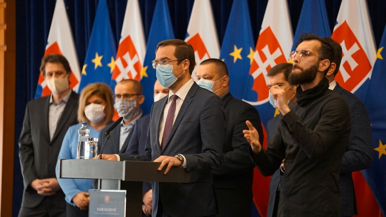 Marek Krajčí tlačová beseda