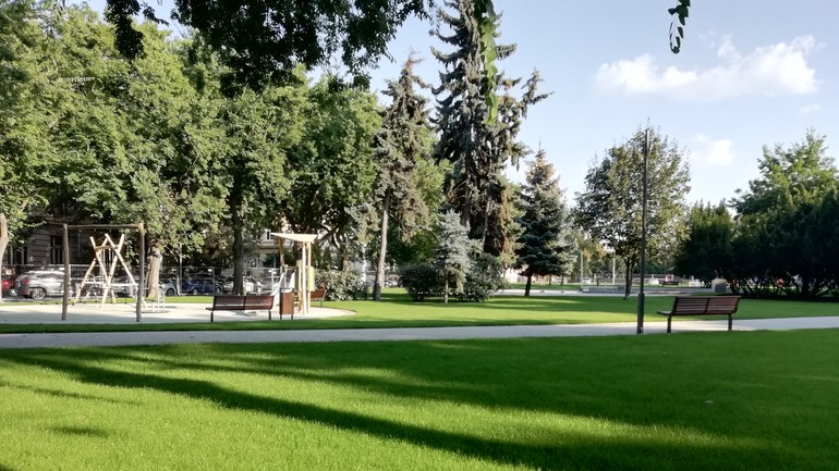 Landererov park na Šafárikovom námestí