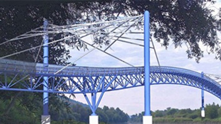 Župa hľadá názov pre cyklomost cez rieku moravu - Cyklomost