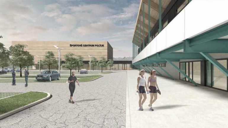 Vizualizácie Športové centrum polície