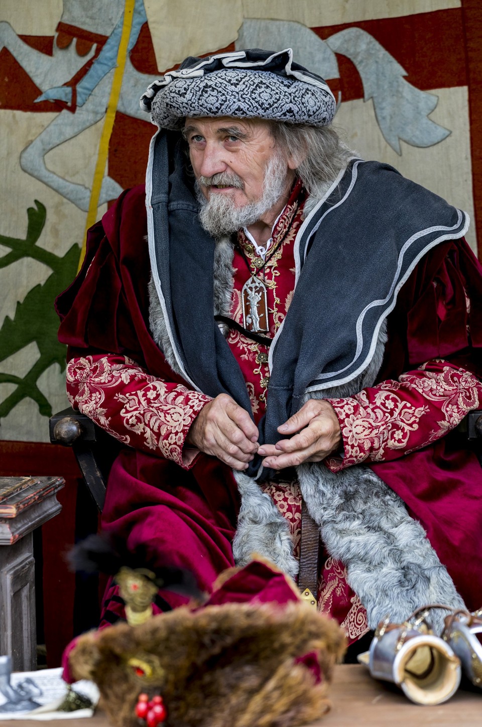 Umelecký manažér Tovarišstva starých bojových umení a remesiel Peter Koza