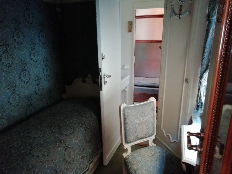 V salónnom vozni pre prezidenta Masaryka