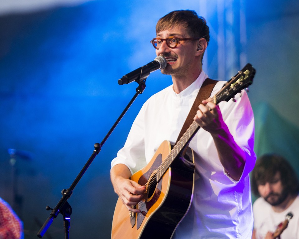 Spevák a gitarista skupiny Billy Barman Jozef Vrábel