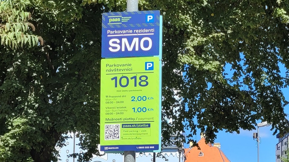 Parkovanie: Mesto chce tento rok rozšíriť PAAS o ďalšiu lokalitu v Starom Meste