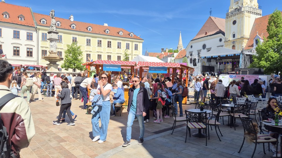 Mesto zaplní 340 podujatí, Bratislava cez víkend opäť symbolicky otvára svoje brány