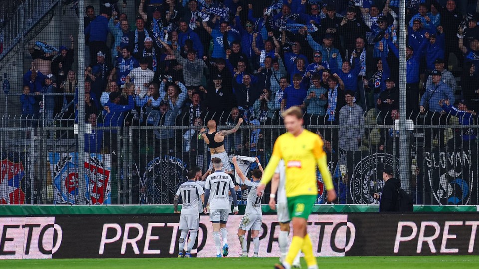 Dôležitè víťazstvo: Slovan vyhral v šlágri 6. kola nadstavby v Žiline 1:0