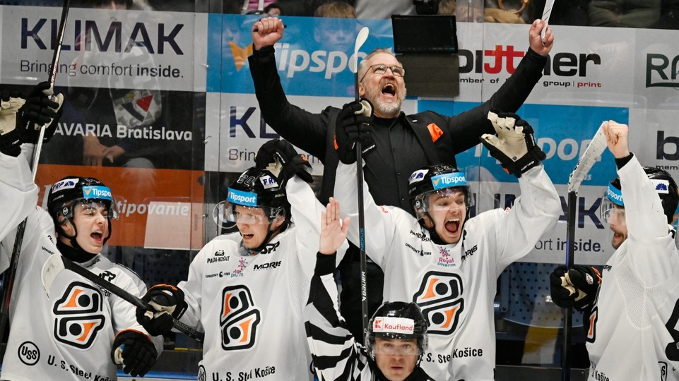 Dráma pokračuje: Hokejisti Slovana podľahli doma v 5. zápase štvrťfinále Košiciam 0:3