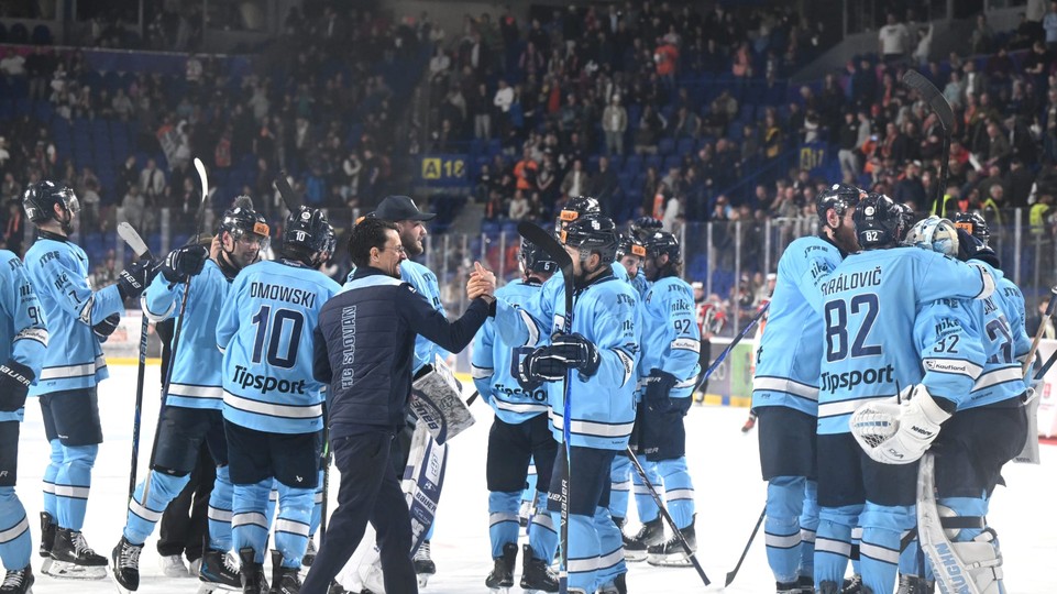 Hokej: Slovan je vo finále, v Košiciach vyhral 3:2