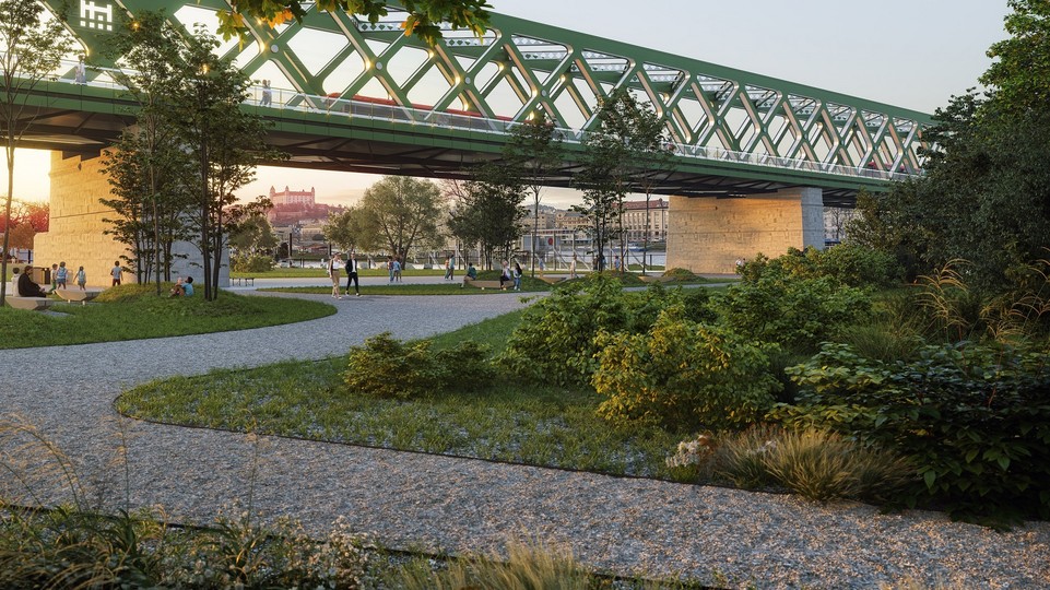 Skrášlenie nábrežia: Na pravom brehu Dunaja vznikne mestský lesopark Lido