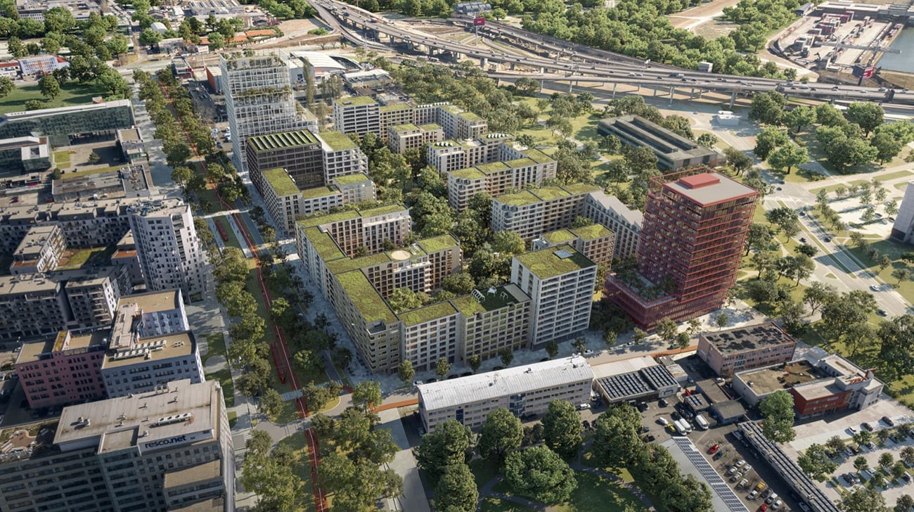 Pribudne nová štvrť so stovkami bytov: Developerský projekt Mlynárka sa ...