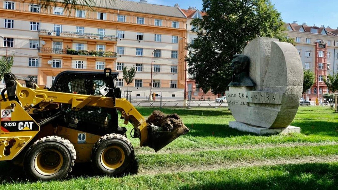 Dodana zostanie zieleń, ławki i oświetlenie: rozpoczęła się transformacja parków Legionárská i Dunajská Staré Mesto |  Obszary miejskie