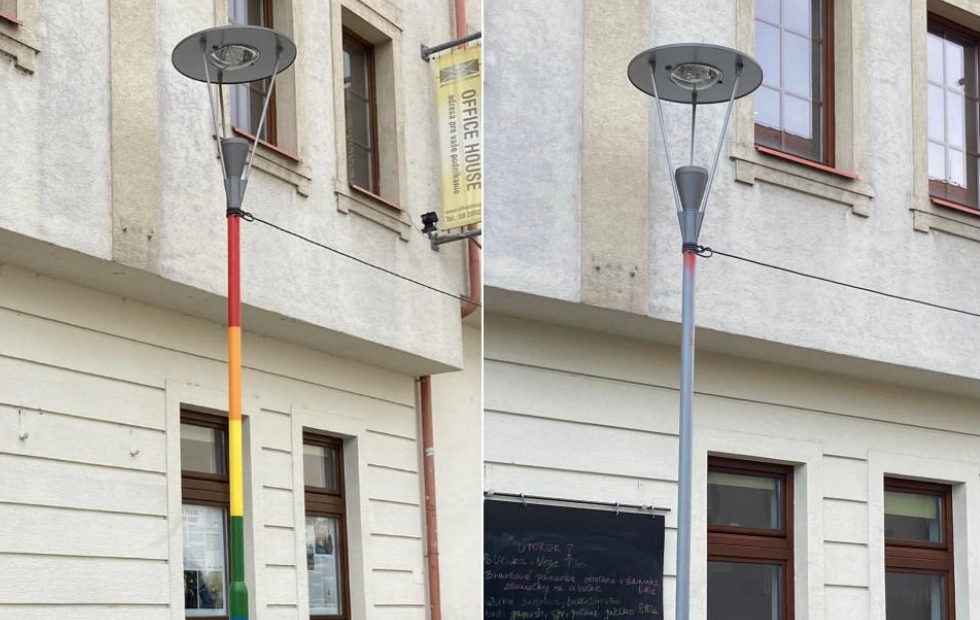 Lampa Na Z mockej Ulici Je Op D hov lenom Iniciat vy Inakos Sa 