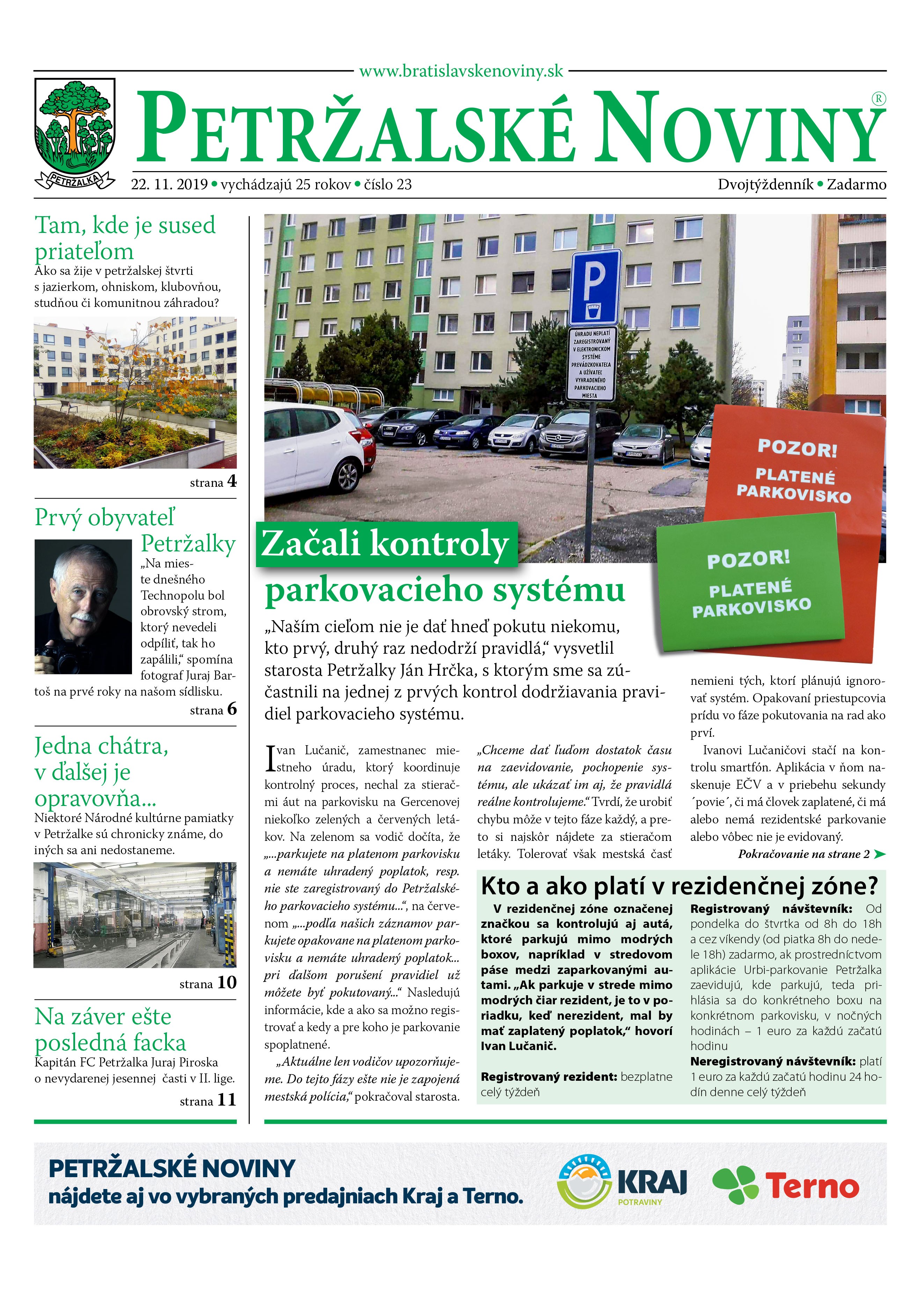 Petržalské noviny | Bratislavské noviny